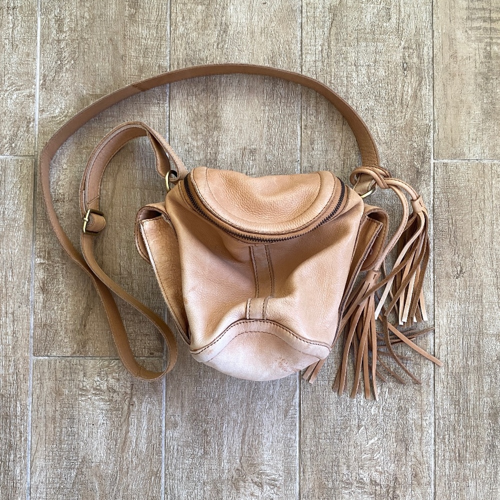 Cut n' Paste Los Angeles Anthro Leather Crossbody Bag